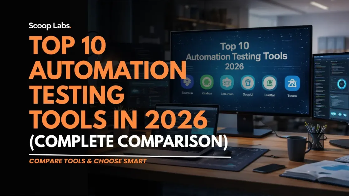 scoop labs blog: Top 10 Automation Testing  Tools in 2026  (Complete Comparison)