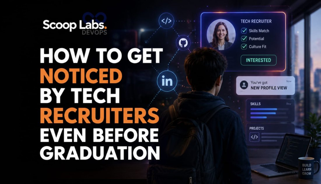 How to Get Noticed by Tech Recruiters Even Before Graduation?
